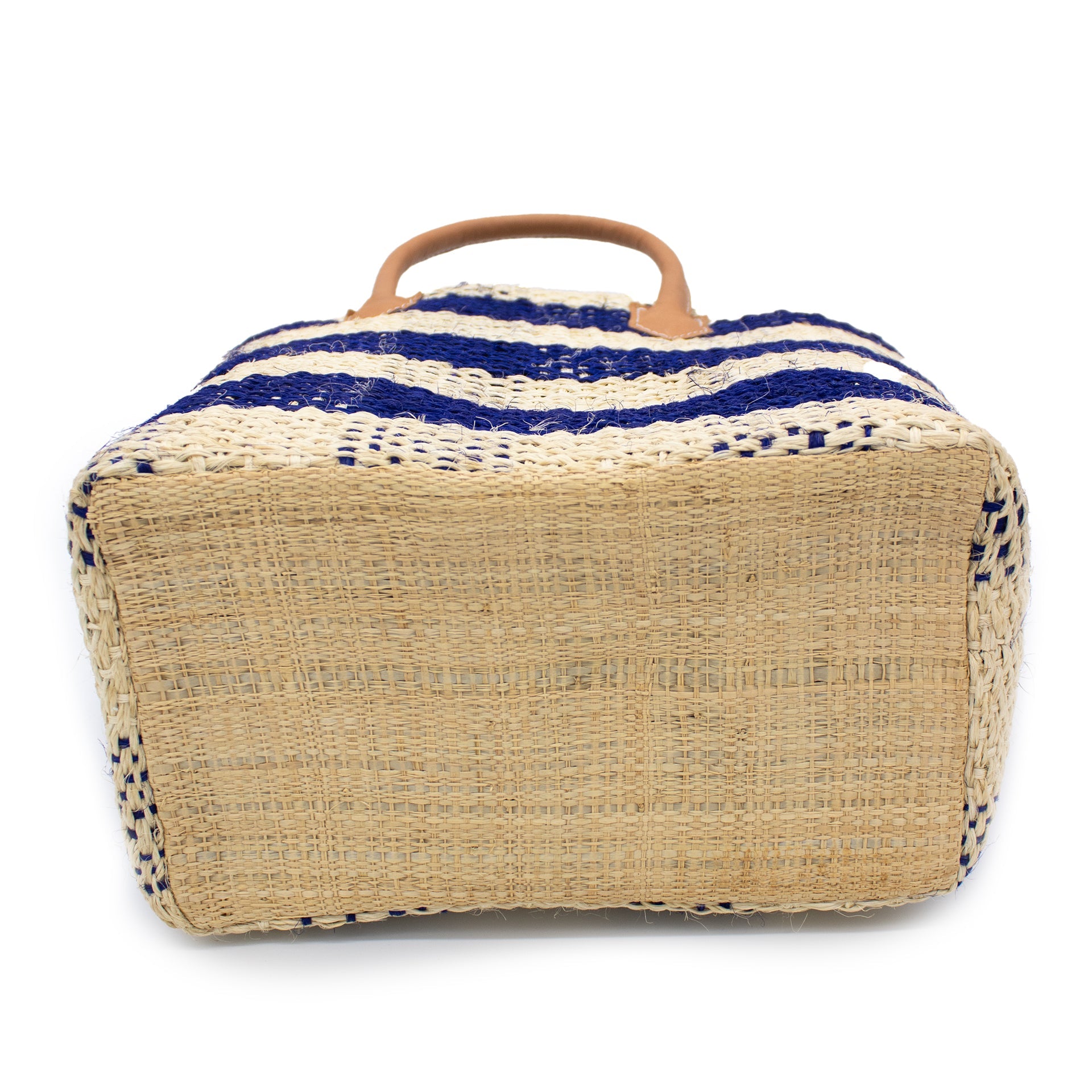Bags - Agave Fiber Gingham Tote - Curated Dry Goods