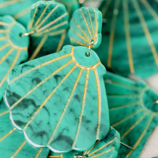 Earrings - Beachcomber Seashell Earrings - Curated Dry Goods