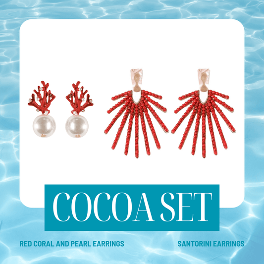Set - Cocoa Earring Set - Curated Dry Goods