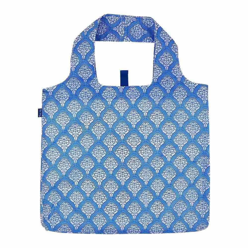Bags - Fifer Print Reusable Shopper Tote - Curated Dry Goods