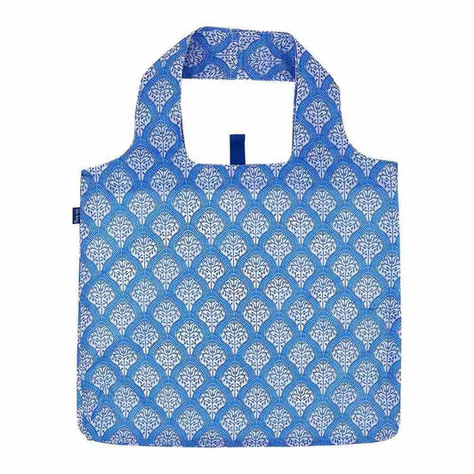 Bags - Fifer Print Reusable Shopper Tote - Curated Dry Goods