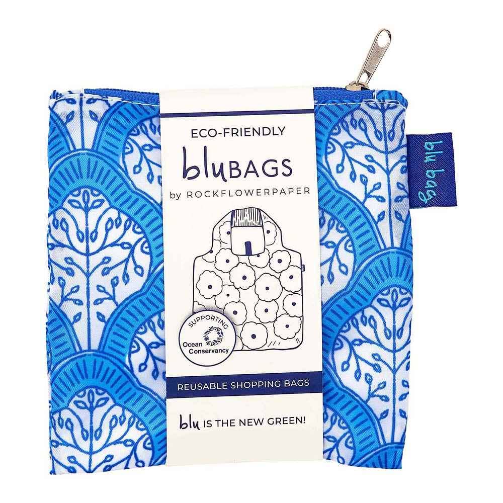 Bags - Fifer Print Reusable Shopper Tote - Curated Dry Goods