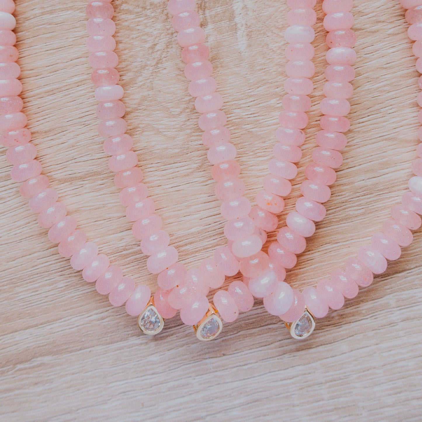 - Islamorada Teardrop Beaded Necklace - Curated Dry Goods