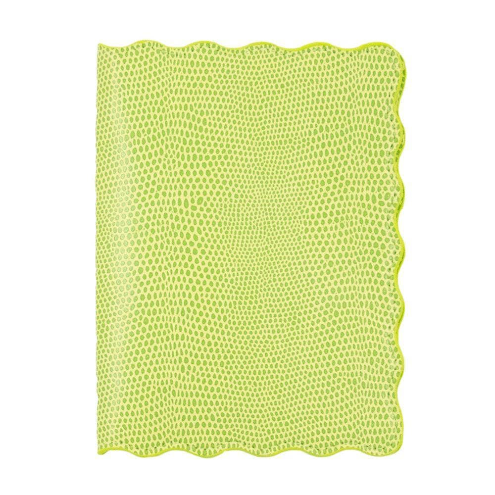 Wallet - Lizard Print Passport Holder - Curated Dry Goods