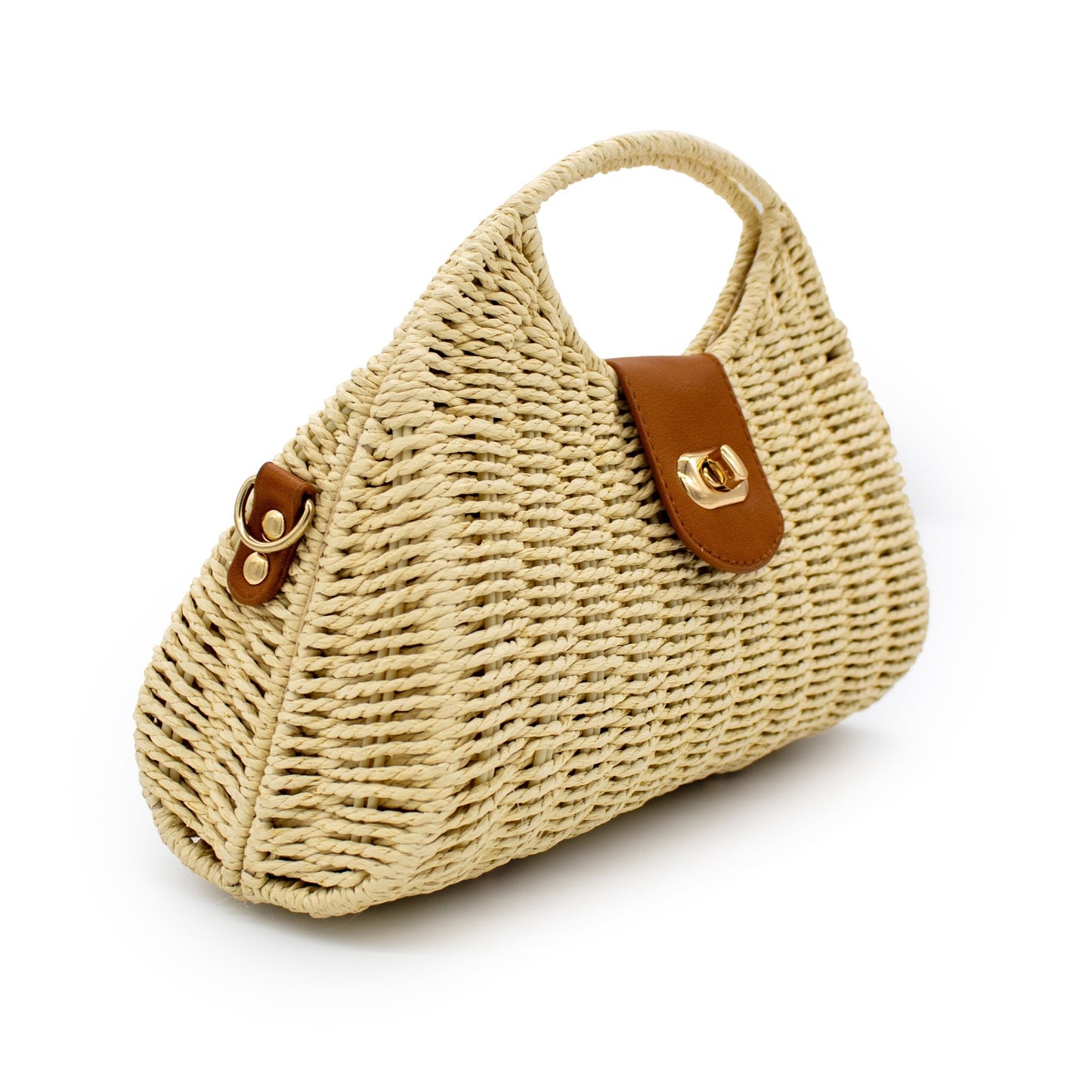Bags - Mallorca Woven Handbag - Curated Dry Goods