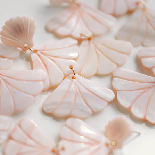 Earrings - Mermaid Shell Earrings - Curated Dry Goods