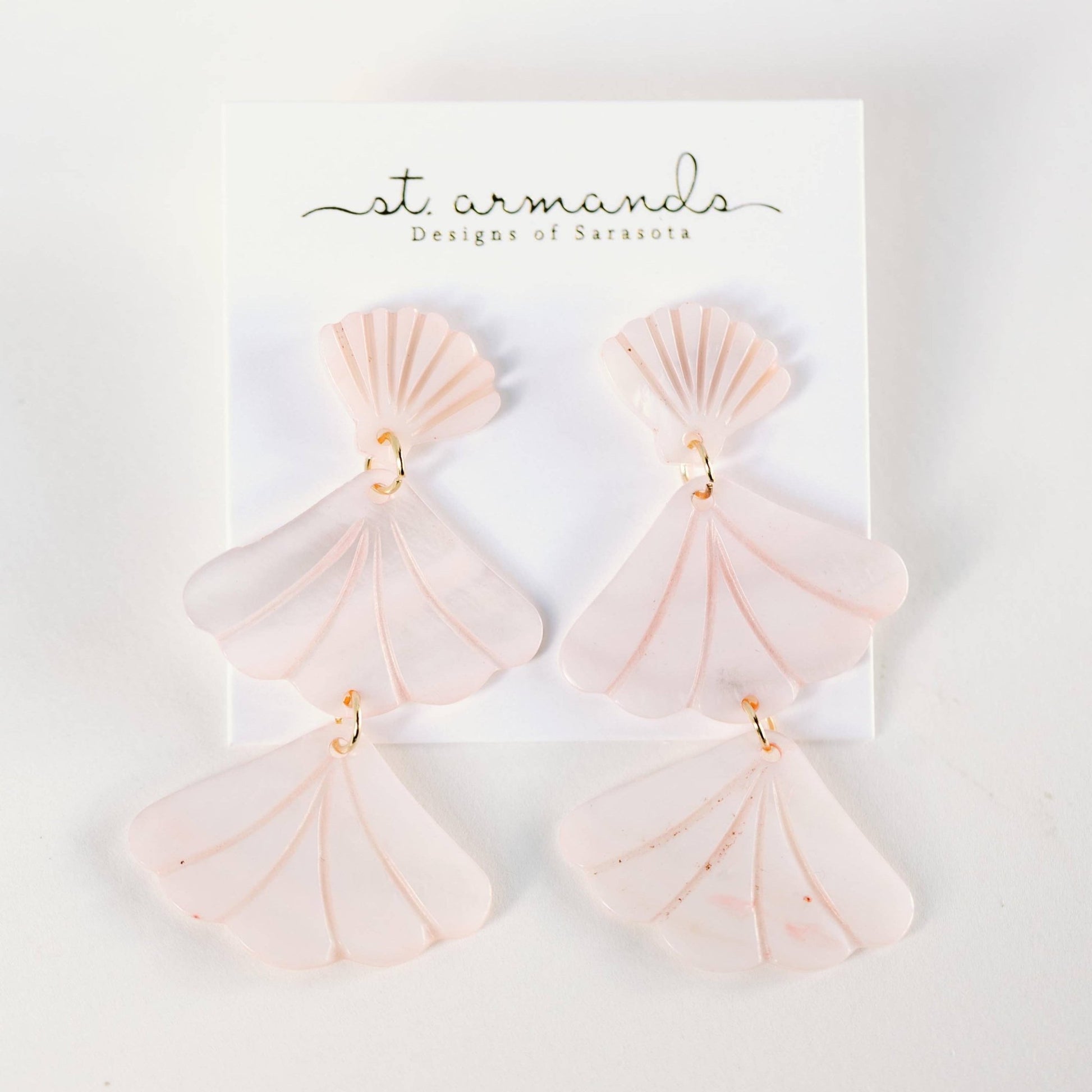 Earrings - Mermaid Shell Earrings - Curated Dry Goods