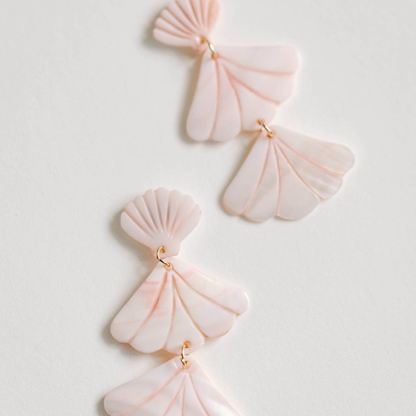 Earrings - Mermaid Shell Earrings - Curated Dry Goods