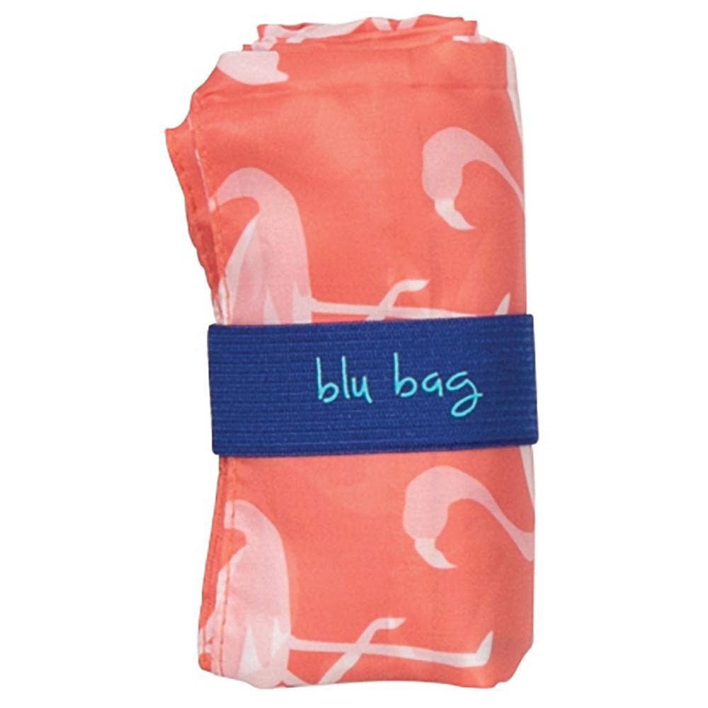 Bags - Pink Flamingo Print Reusable Shopper Tote - Curated Dry Goods