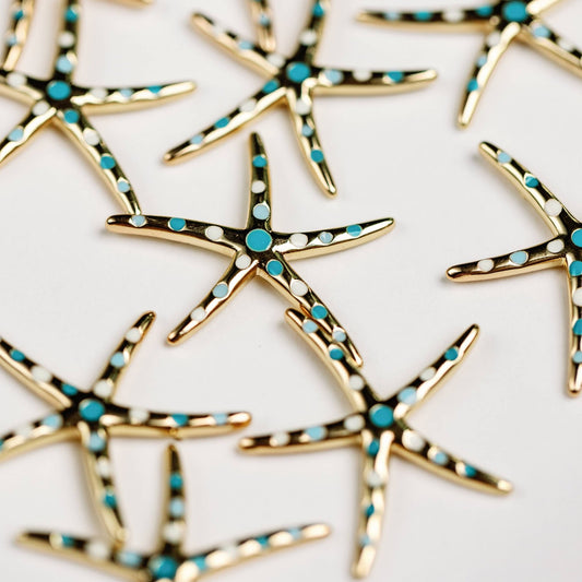 Earrings - Starfish Statement Earrings - Curated Dry Goods
