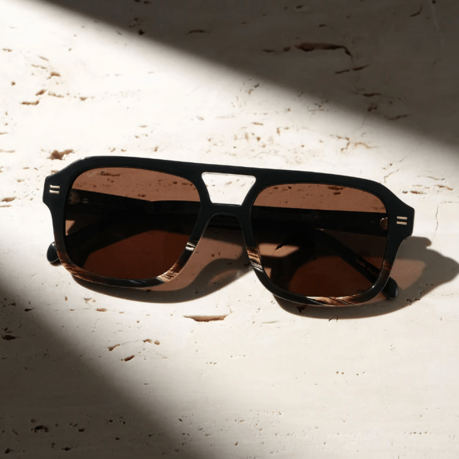 Sunglasses - Sydney Women's Bold Retro Aviator Sunglasses - Curated Dry Goods