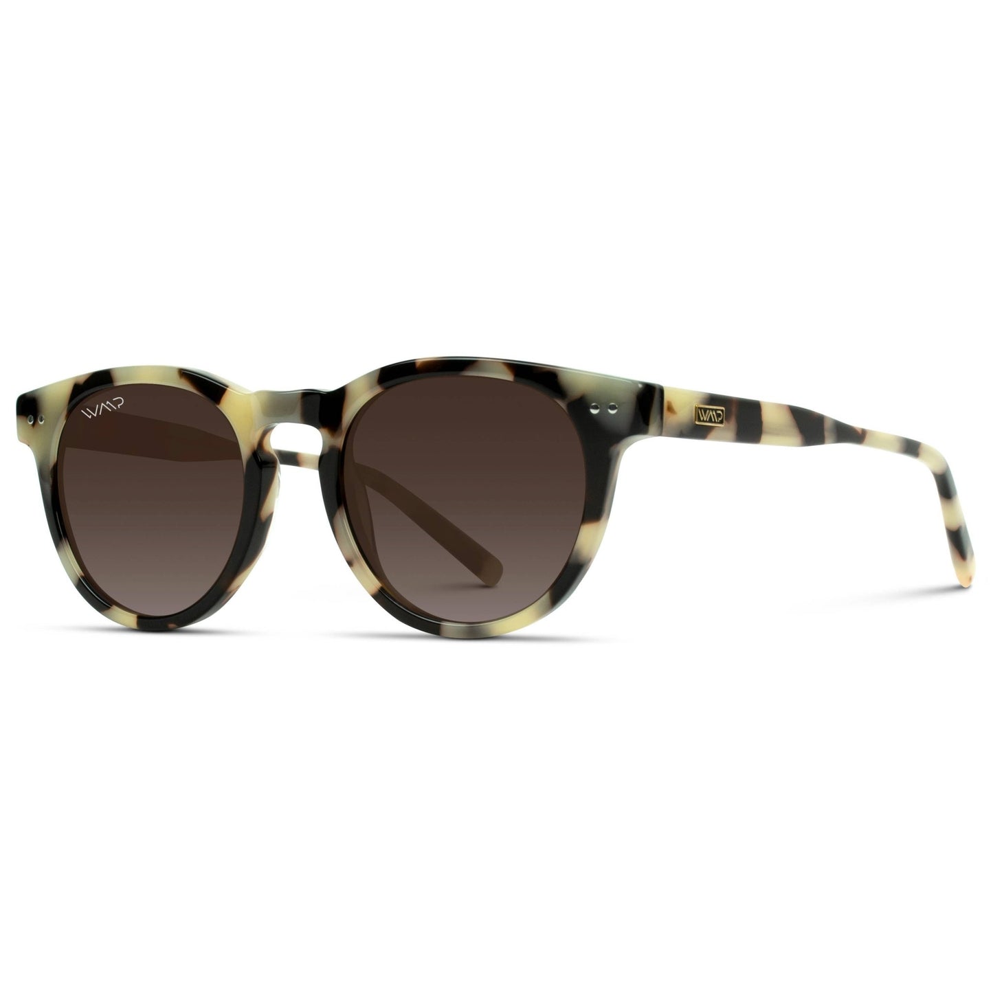 Sunglasses - Tate Round Polarized Sunglasses - Curated Dry Goods
