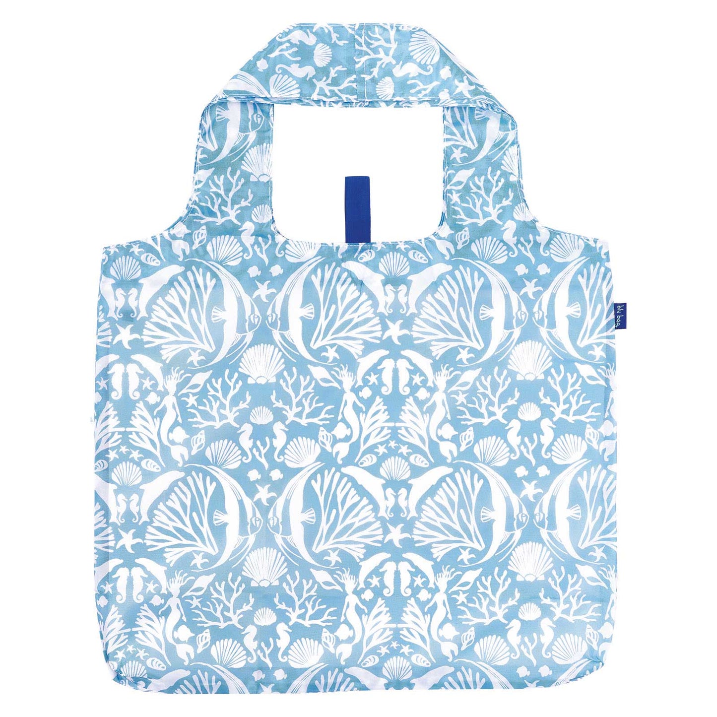 Bags - Under the Sea Print Reusable Shopper Tote - Curated Dry Goods