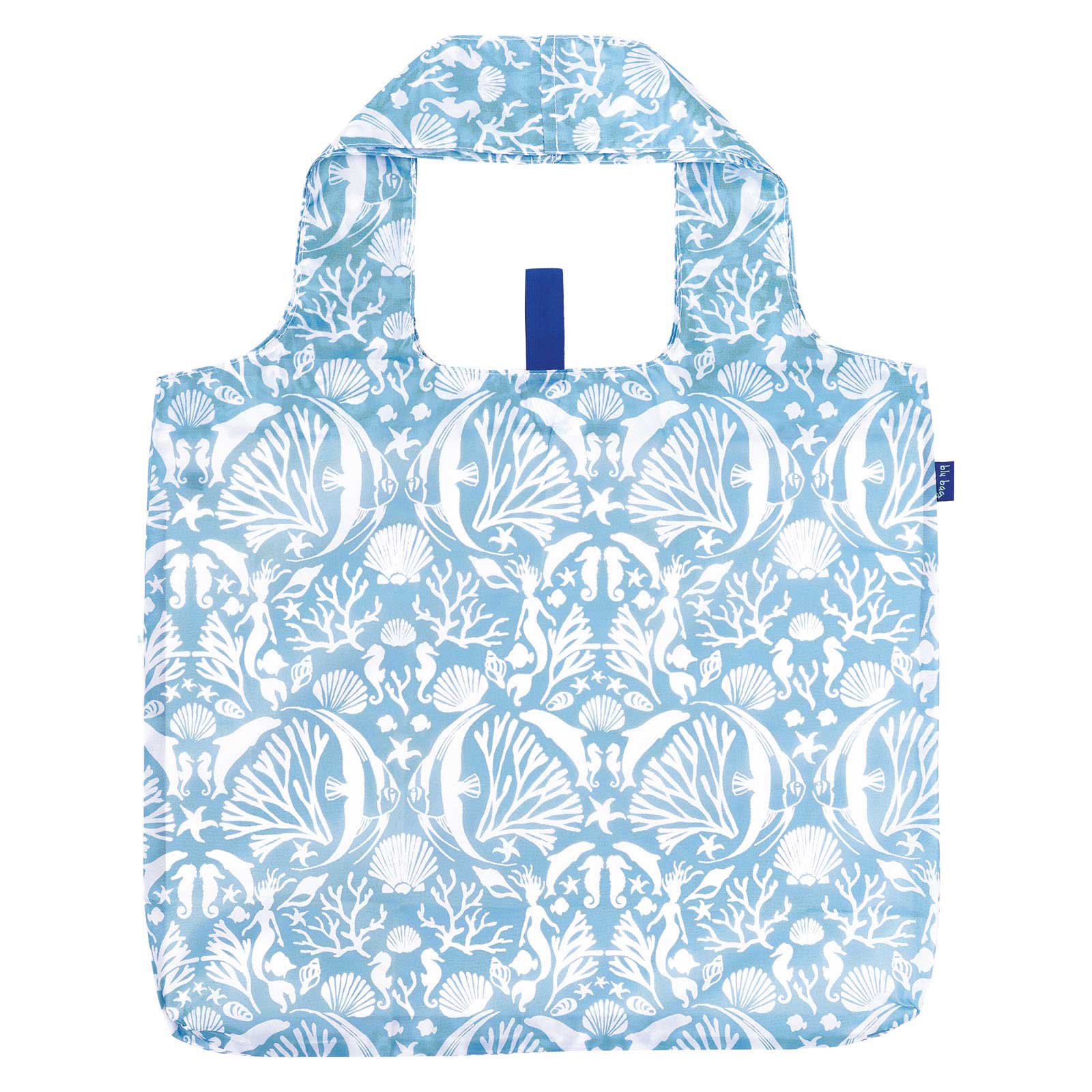 Bags - Under the Sea Print Reusable Shopper Tote - Curated Dry Goods