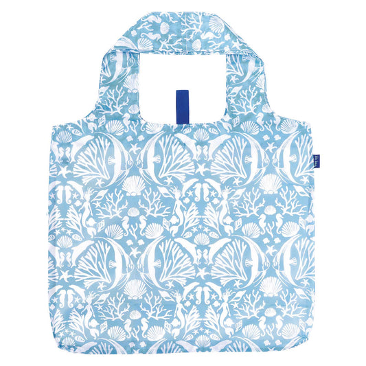 Bags - Under the Sea Print Reusable Shopper Tote - Curated Dry Goods