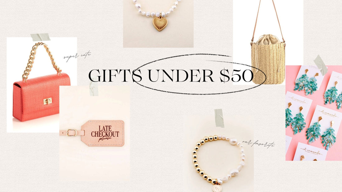 Gift Guide: Resort Wear Gifts Under $50 - Curated Dry Goods
