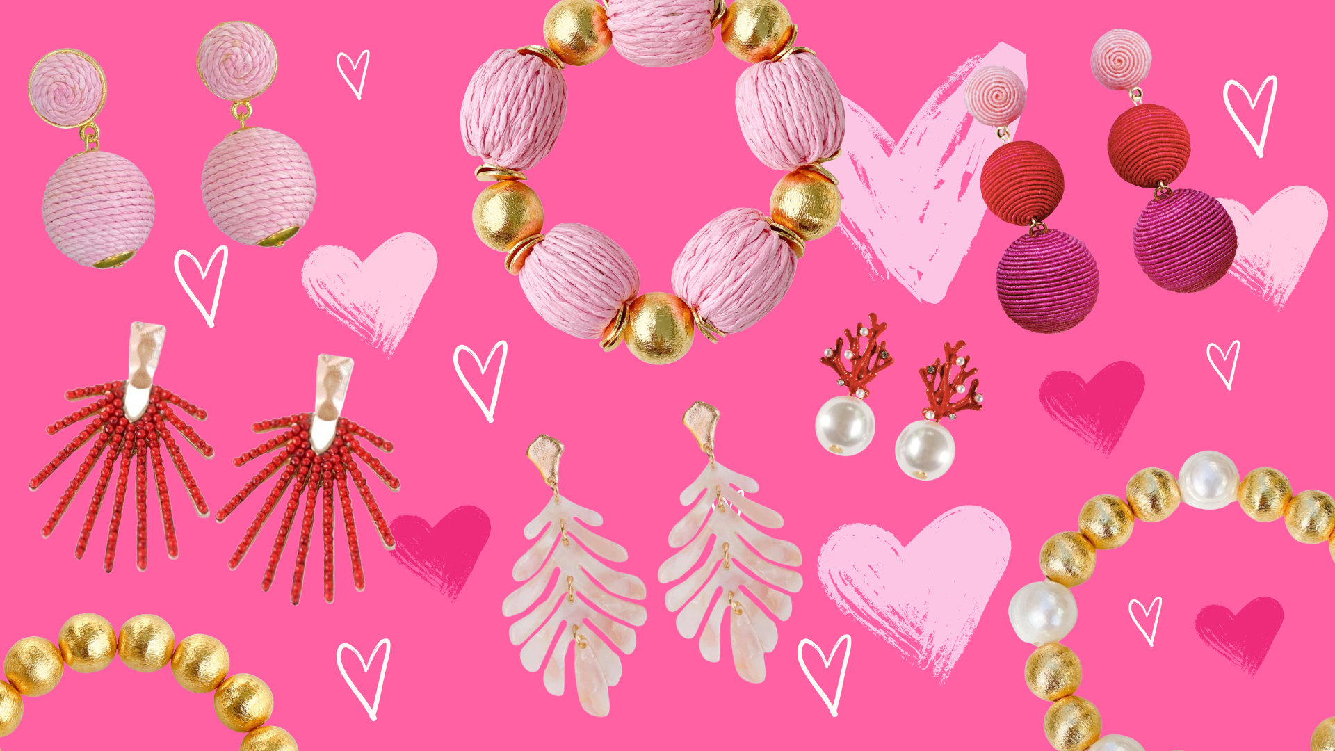 Pink and Pearls for Valentine's Day - Curated Dry Goods