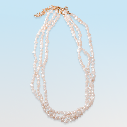 Palawan Baroque Freshwater Pearl Strand Necklace