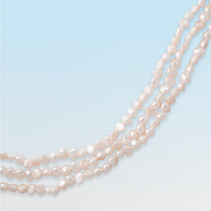 Palawan Baroque Freshwater Pearl Strand Necklace