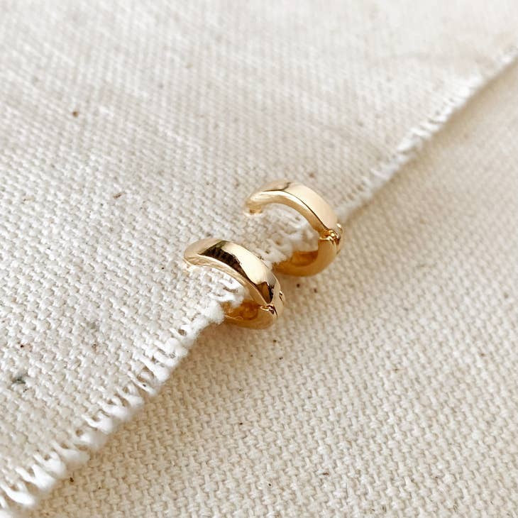 18k Gold Fill Mini Hoop Earrings