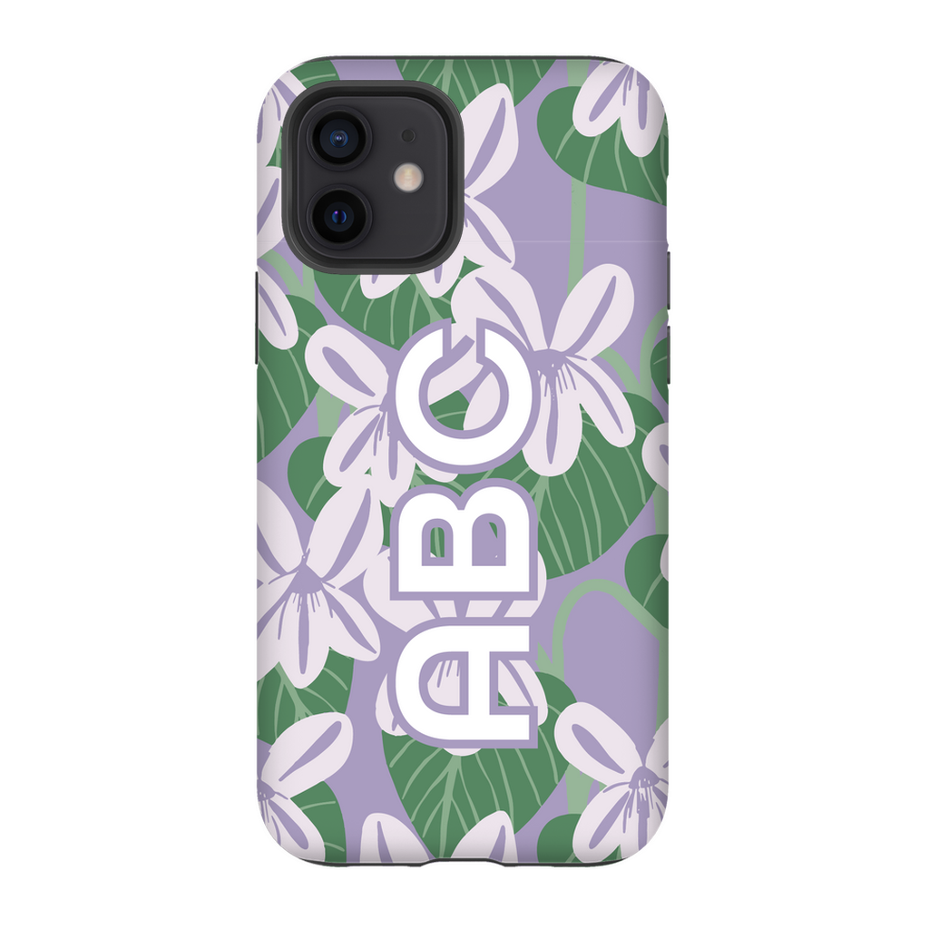 February Birthday Flower Personalized Phone Case