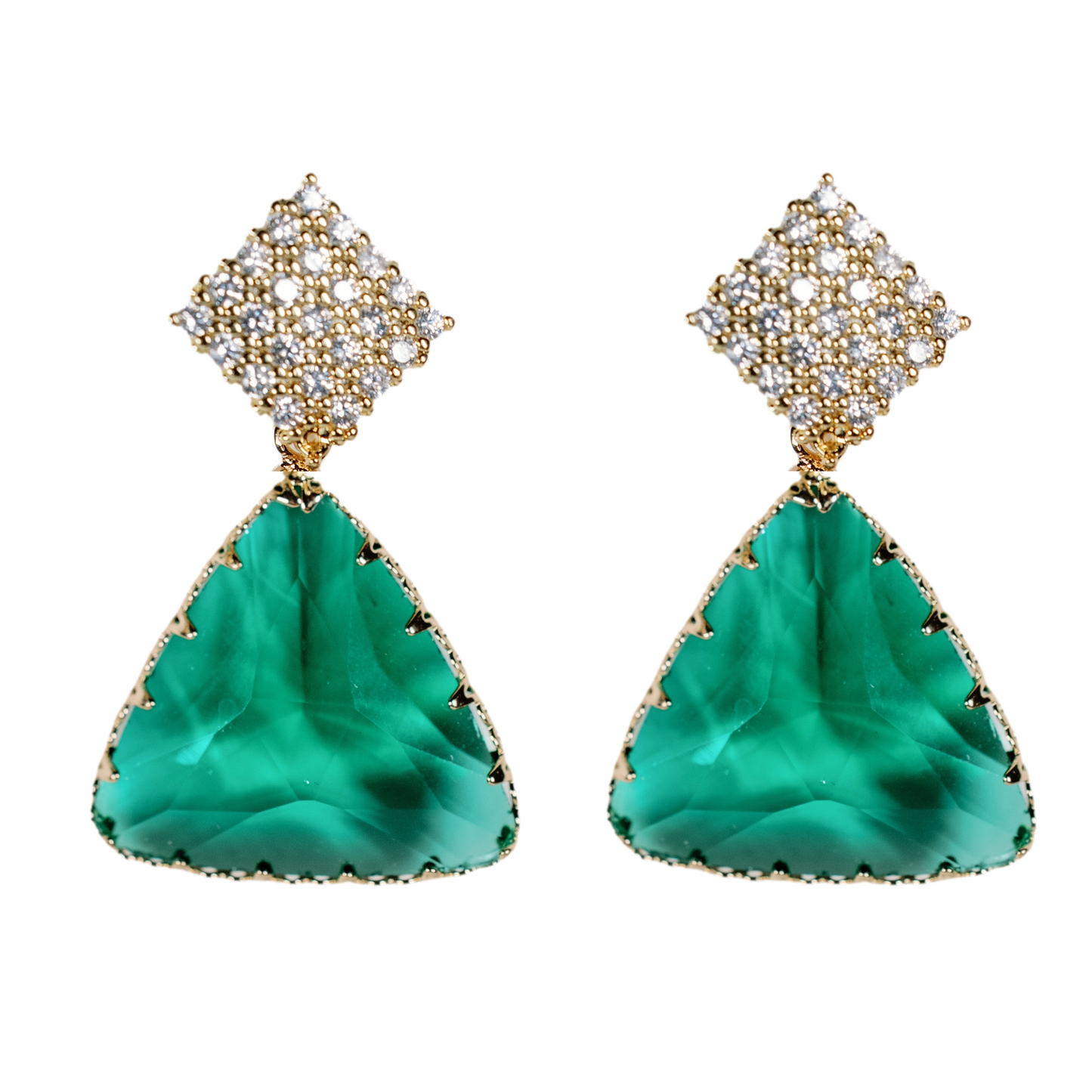 Ginnie Pavé Crystal Earrings