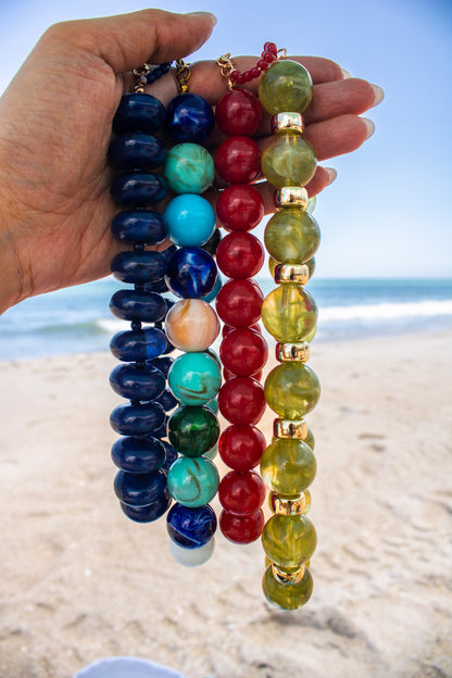 Costa Beaded Statement Necklace