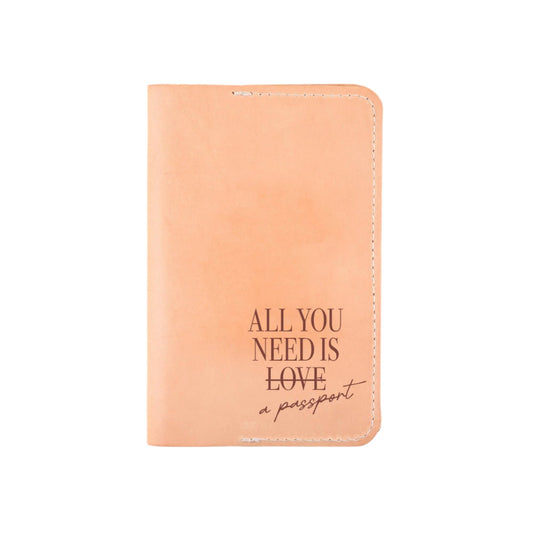 Wallet - All You Need Passport Holder - Curated Dry Goods