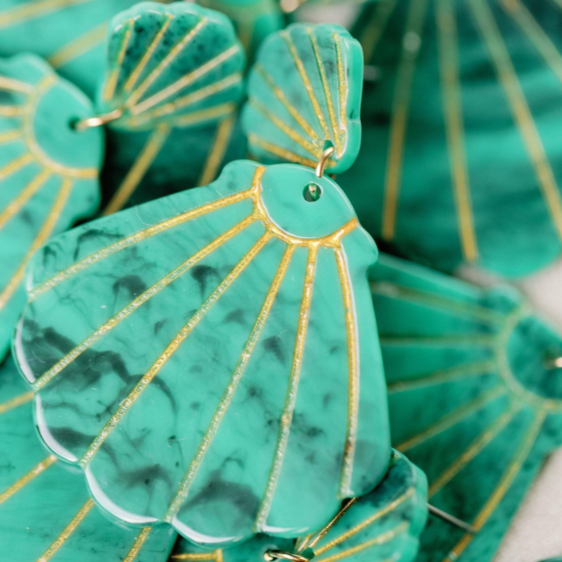 Earrings - Beachcomber Seashell Earrings - Curated Dry Goods