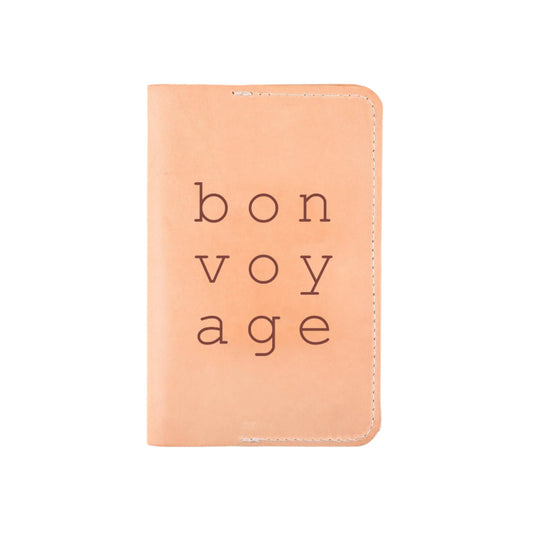Wallet - Bon Voyage Passport Holder - Curated Dry Goods