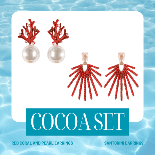 Set - Cocoa Earring Set - Curated Dry Goods