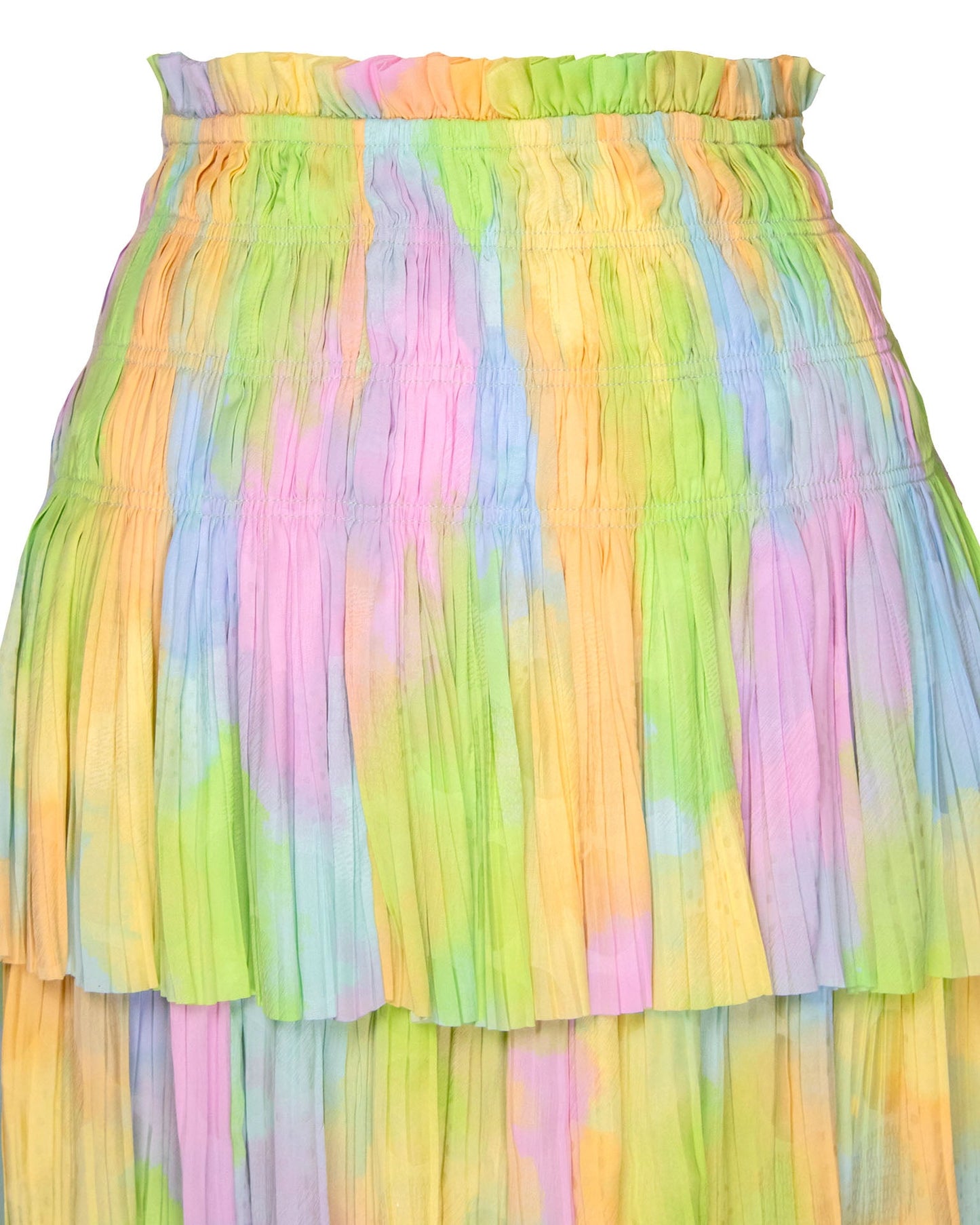 Skirt - Cotton Candy Pleated Mini Skirt - Curated Dry Goods