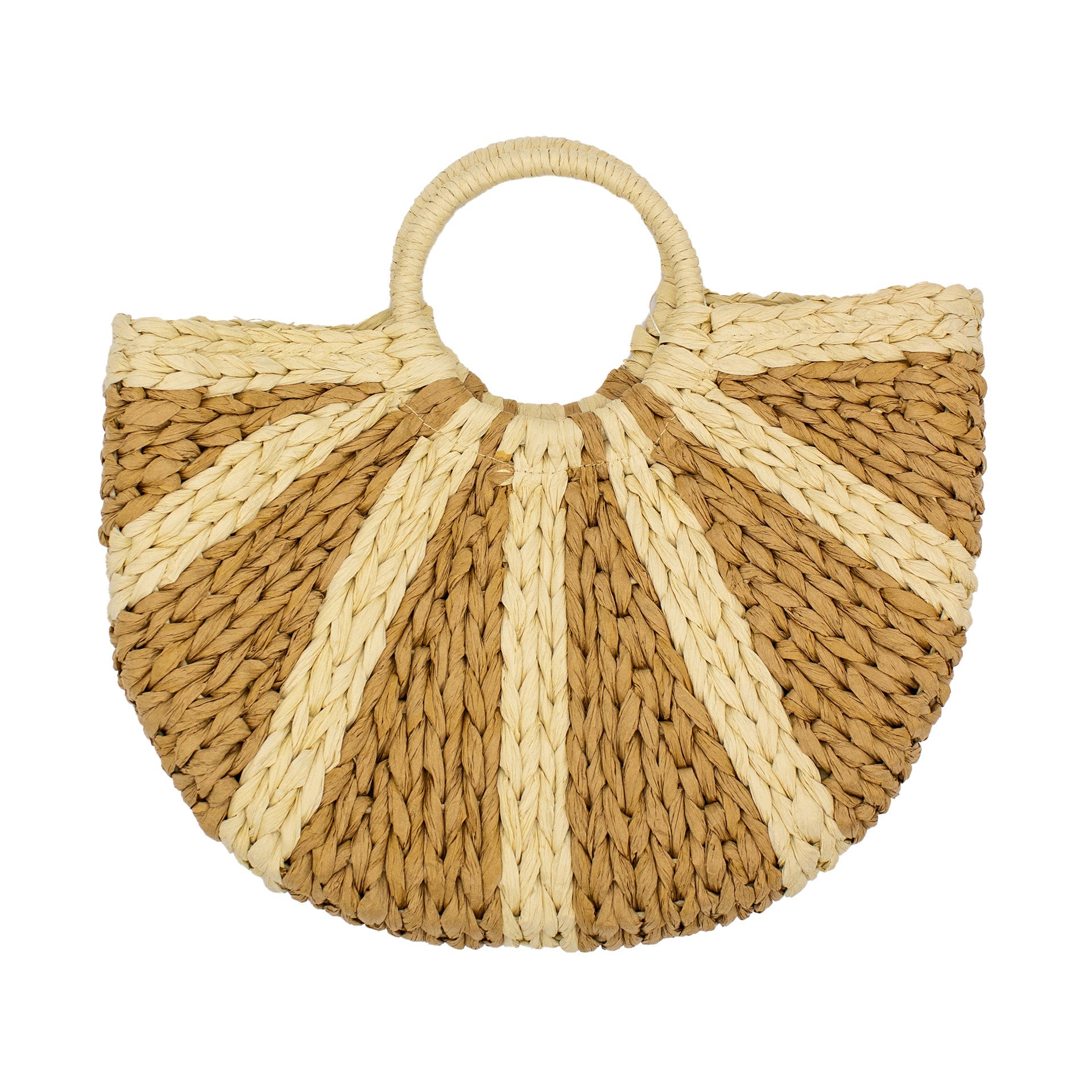 Bags - Fernandina Sunset Raffia Tote - Curated Dry Goods