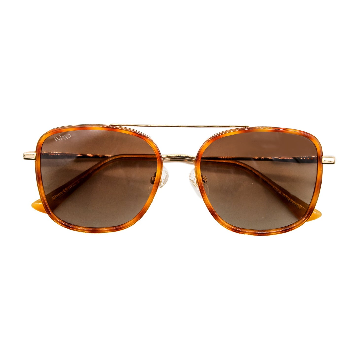 Sunglasses - Gia Women's Square Frame Sunglasses - Curated Dry Goods