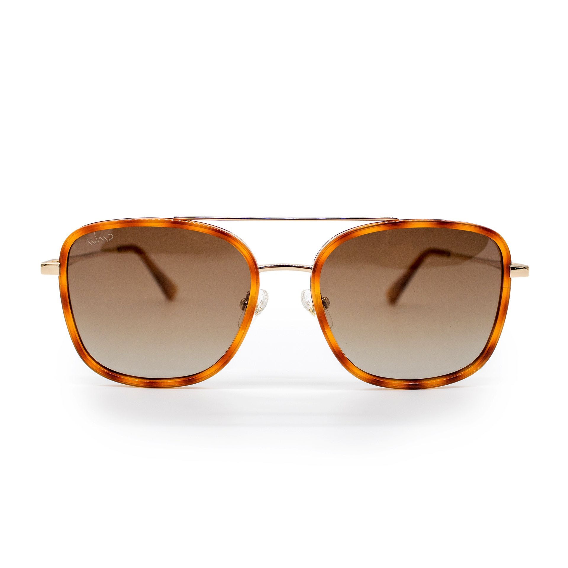 Sunglasses - Gia Women's Square Frame Sunglasses - Curated Dry Goods