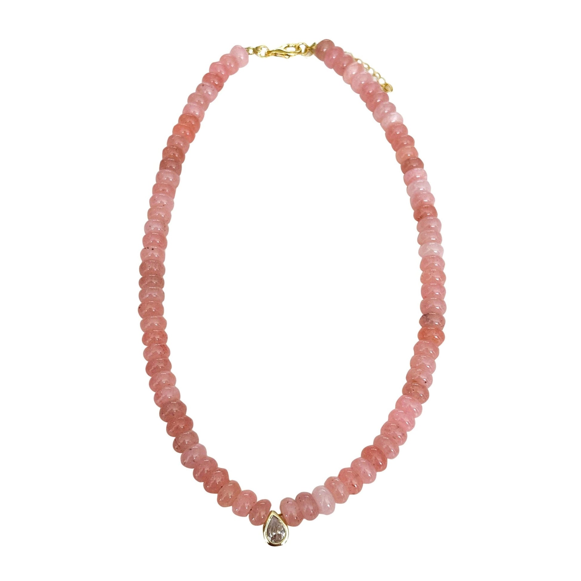  - Islamorada Teardrop Beaded Necklace - Curated Dry Goods