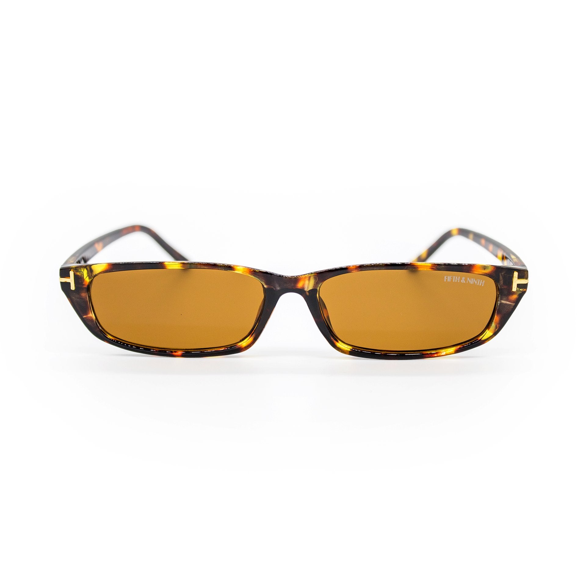 Sunglasses - Lana Slim Rectangle Sunglasses - Curated Dry Goods