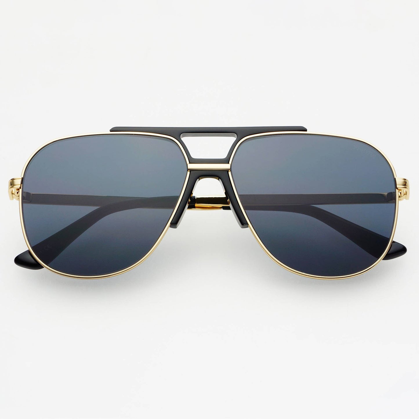 Sunglasses - Logan Aviator Glasses (Black) - Curated Dry Goods