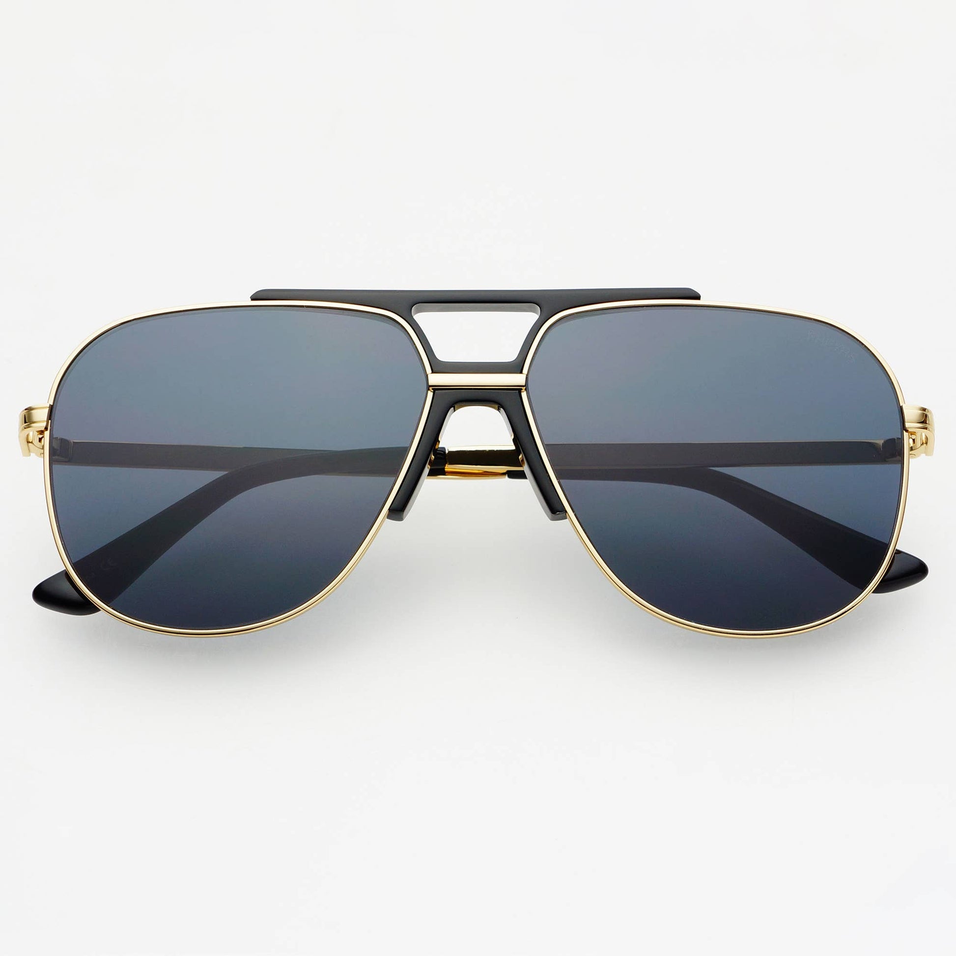 Sunglasses - Logan Aviator Glasses (Black) - Curated Dry Goods