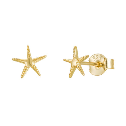 Earrings - Mar Starfish Earrings - Curated Dry Goods