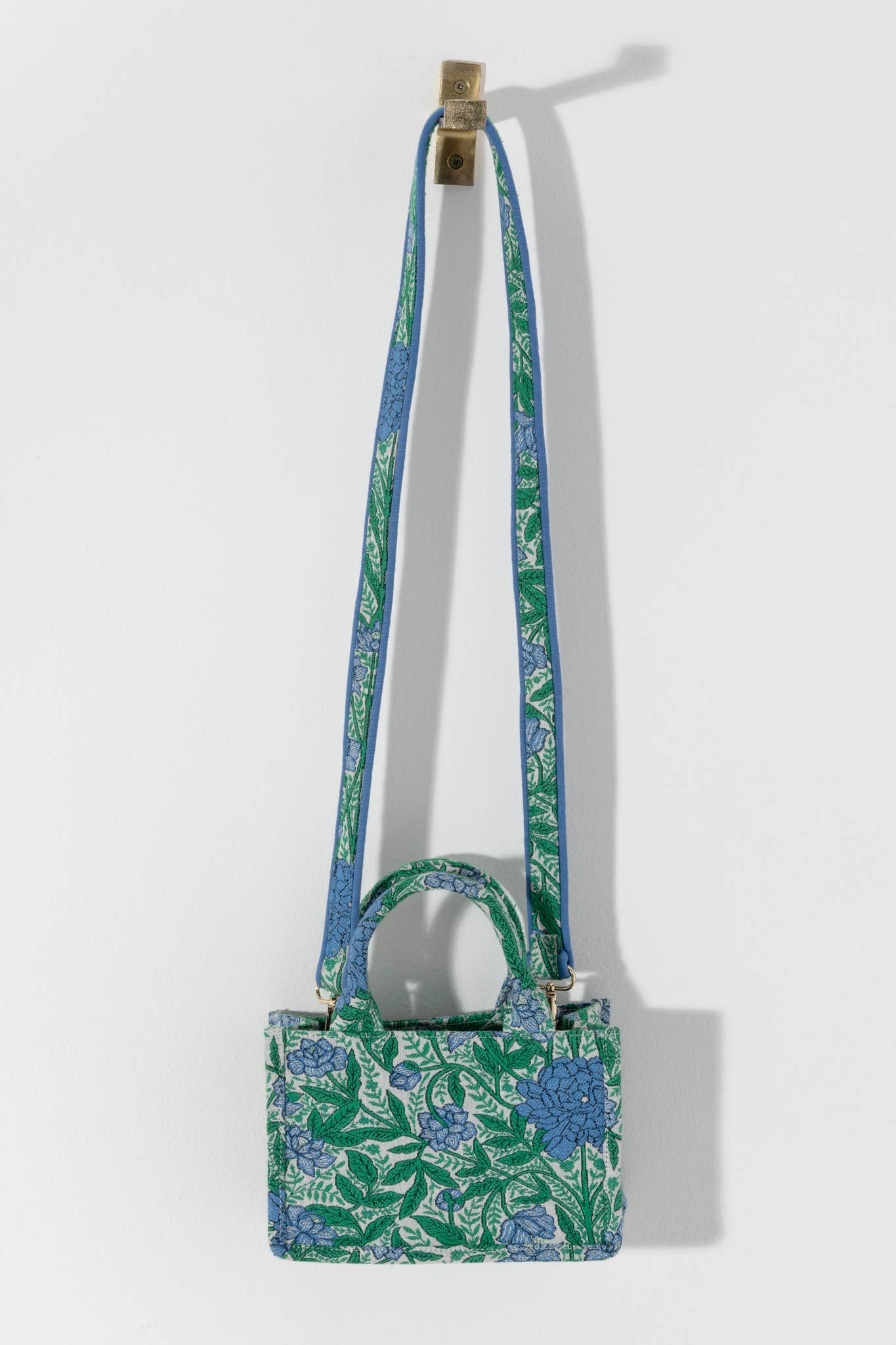 Bags - Melanie Mini Floral Print Tote Bag - Curated Dry Goods