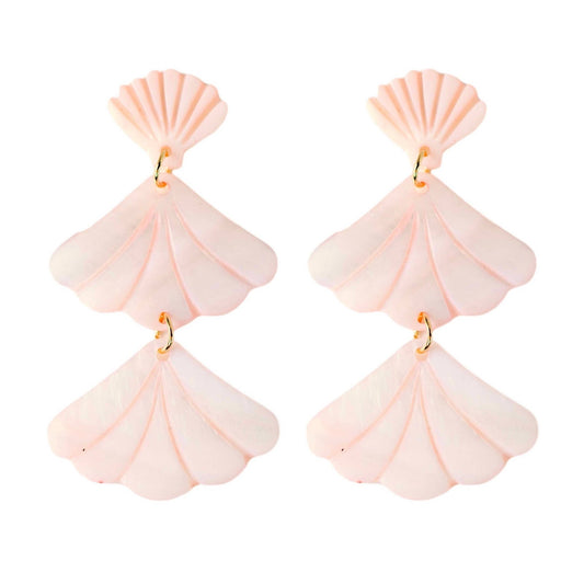 Earrings - Mermaid Shell Earrings - Curated Dry Goods