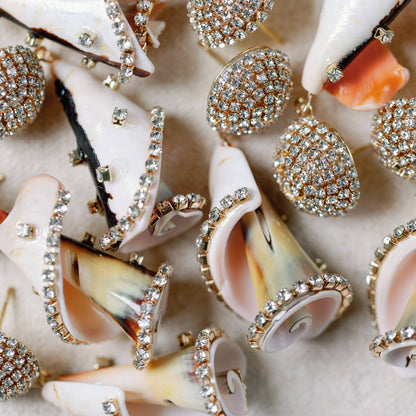 Earrings - Ocean Drive Seashell Earrings - Curated Dry Goods