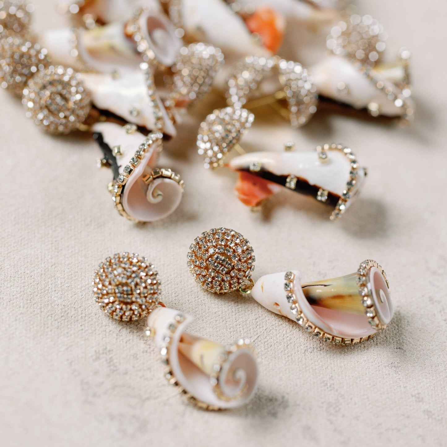Earrings - Ocean Drive Seashell Earrings - Curated Dry Goods