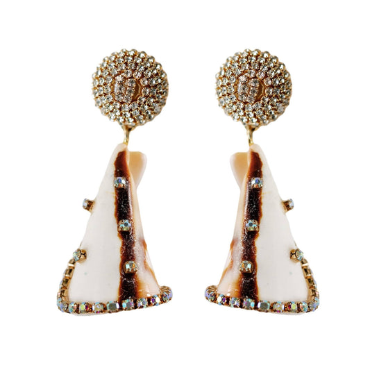 Earrings - Ocean Drive Seashell Earrings - Curated Dry Goods