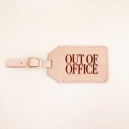 Luggage Tag - Out Of Office Luggage Tag - Curated Dry Goods