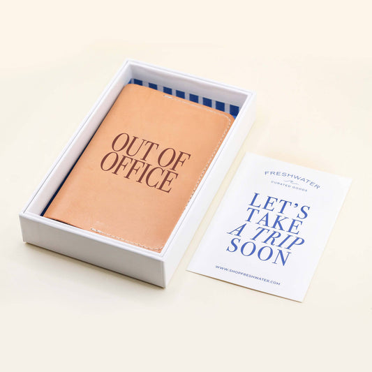 Wallet - Out Of Office Passport Holder - Curated Dry Goods