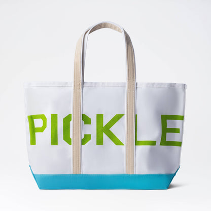 Bags - Pickle and Serve Canvas Beach Tote - Curated Dry Goods