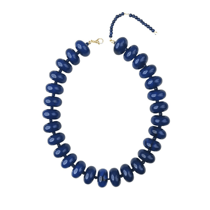 Necklace - Positano Beaded Statement Necklace - Curated Dry Goods