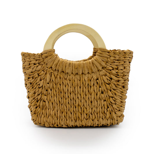 Bags - Seaside Straw Tote - Curated Dry Goods